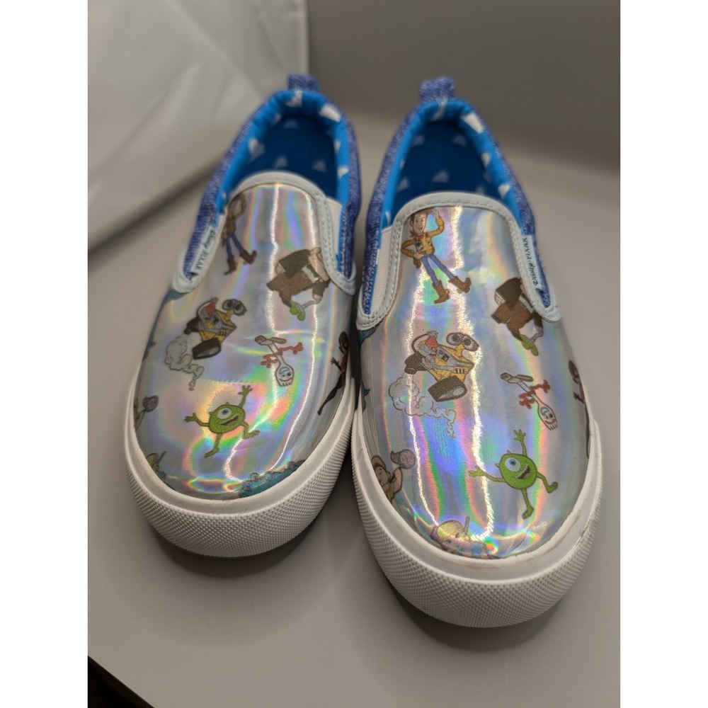 Disney Pixar Women's Slip On Sneakers Size 6 Toy Story Wall-E Up The Incredibles